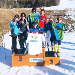 france ski 1er par equipe minime et benj